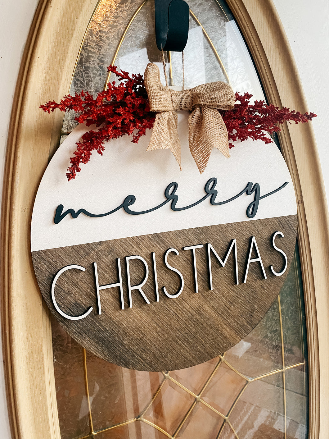 Merry Christmas Door Hanger