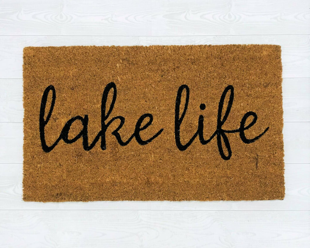 Lake Life Doormat