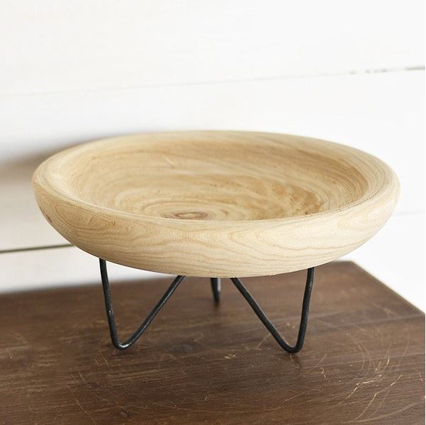 Wood Riser Bowl