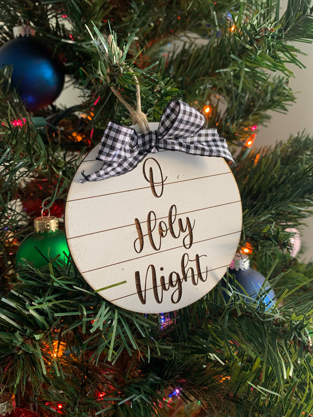 O Holy Night Christmas Ornament