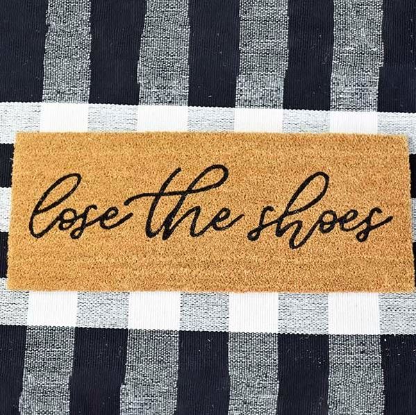 Lose the Shoes Doormat