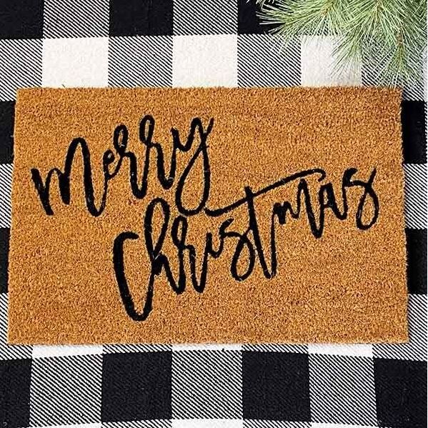 Merry Christmas Doormat